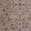 زمینه فرش 700 شانه طرح افشان زمینه بژ بزرگمهر کاشان - کد 7504