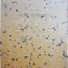 فرش کاشان خرید فرش 1200 شانه طرح وینتیج زمینه طلایی کاشان - فرش ارزان قیمت