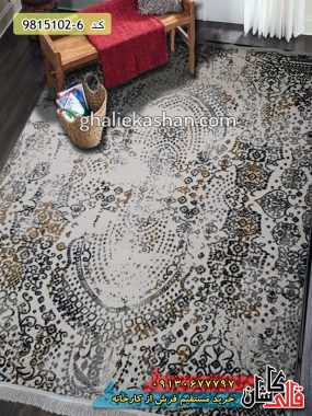 فرش وینتیج (کهنه نما) فانتزی کاشان - فرش کاشان قالی کاشان