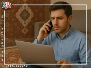 قیمت خرید فرش پذیرایی قالیکا قالی کاشان