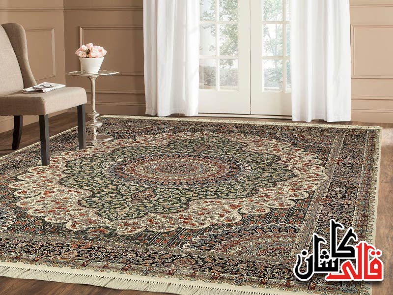 طرح های فرش ترنج دار یا بدون ترنج؟ انتخاب مناسب فرش ماشینی برای دکوراسیون | قالی کاشان : قالیکا