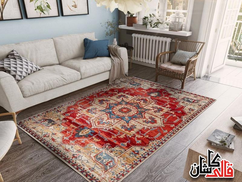 انواع جنس نخ فرش ماشینی فروشگاه فرش قالی کاشان