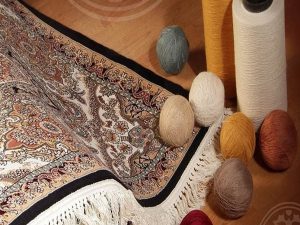 جنس نخ ورژن و کاربردهای آن در بافت فرش ماشینی قالی کاشان