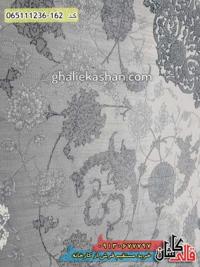 خرید فرش قالی کاشان فروش فرش ماشینی وینتیج 1200 شانه طرح نایین لچک طلایی کاشان گل برجسته نزدیک