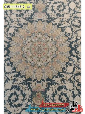 قیمت خرید فرش قالی کاشان فروش فرش ماشینی طلاکوب 1500 شانه طرح نایین زمینه طوسی متالیک کاشان گل برجسته زمینه