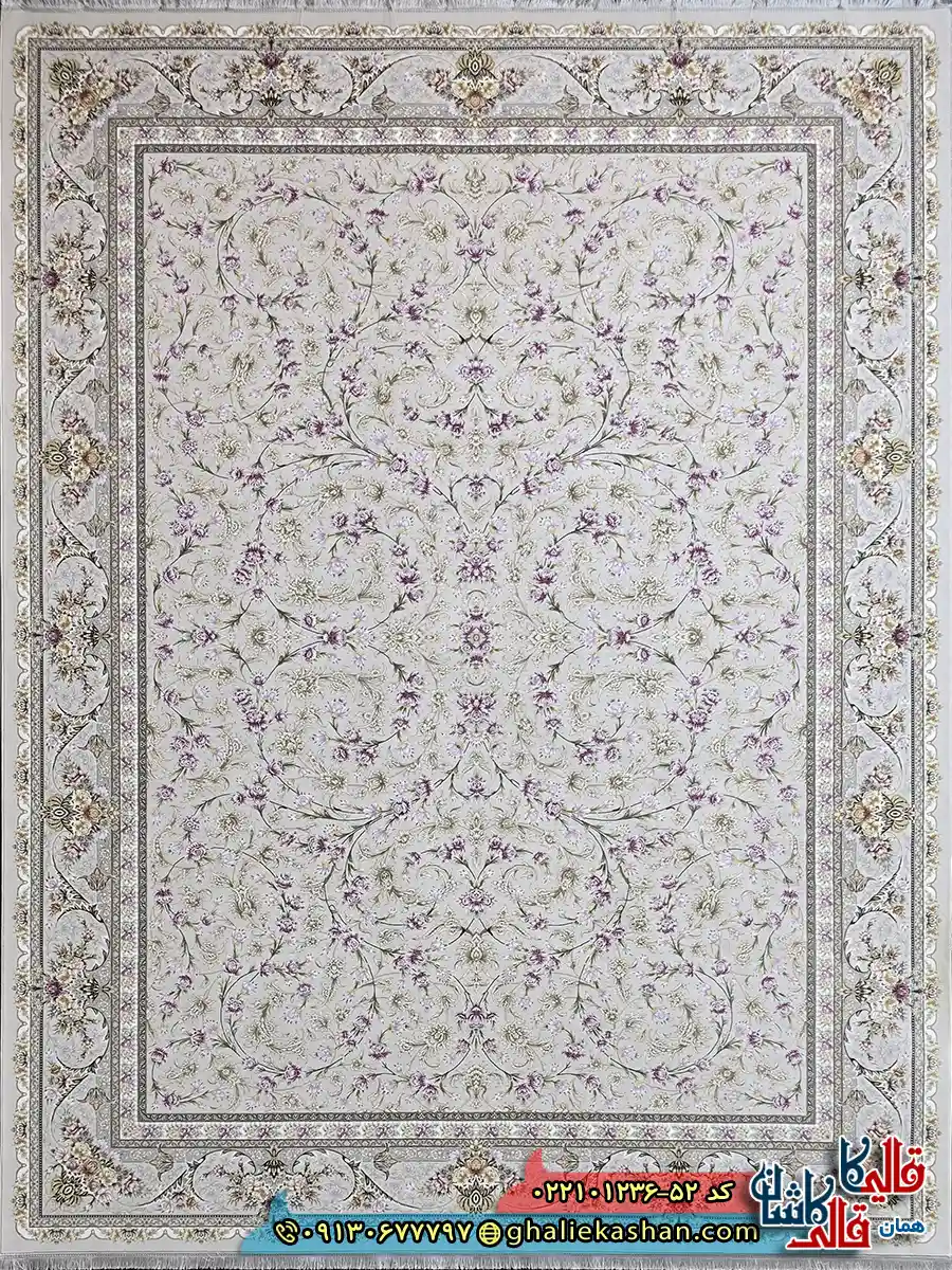 فرش ترکیه ای 1200 شانه طرح افشان پاوان رنگ طوسی سیلور کاشان اصلی فرش ترکیه ای 1200 شانه طرح افشان پاوان رنگ طوسی سیلور کاشان اصلی