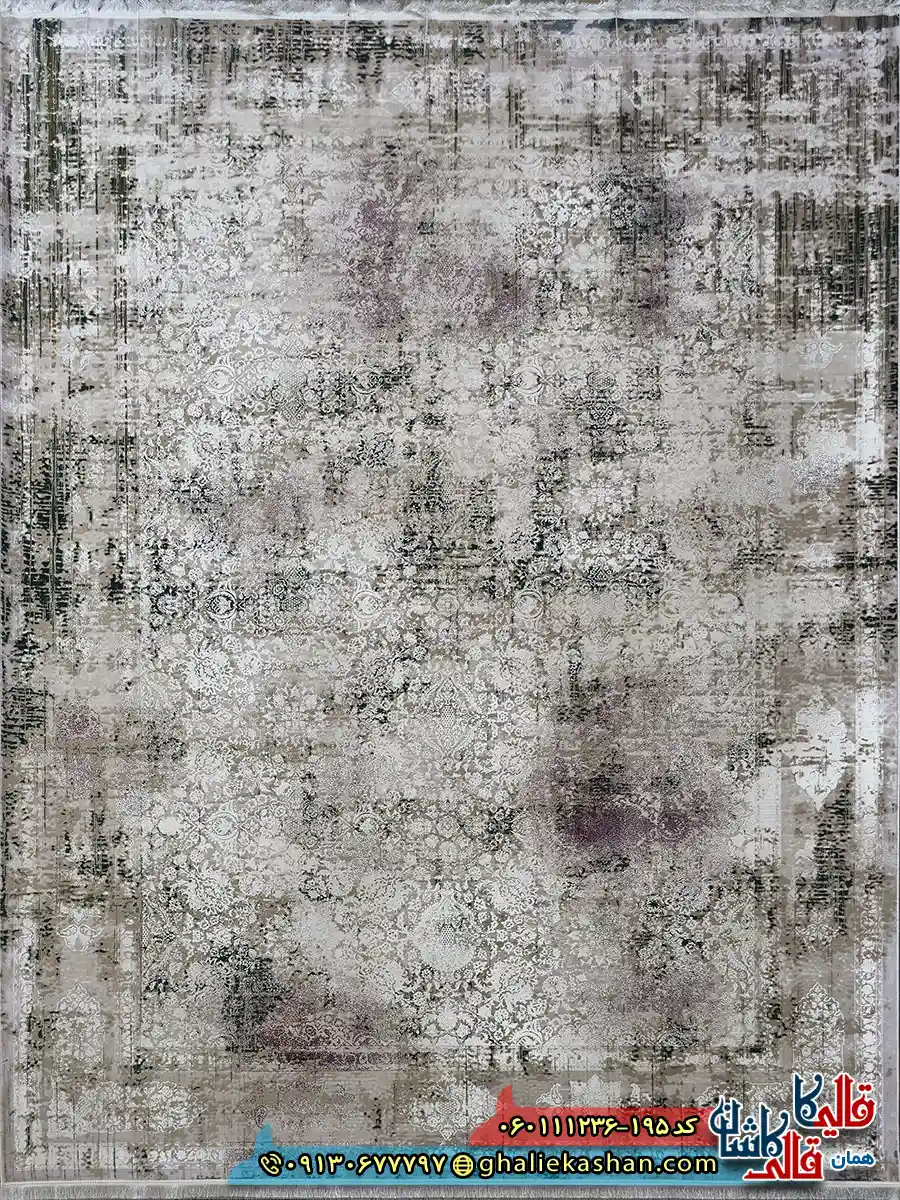 فرش وینتیج 1200 شانه طرح افشان سها رنگ قهوه ای نسکافه ای گل برجسته کاشان اصلی فرش وینتیج 1200 شانه طرح افشان سها رنگ قهوه ای نسکافه ای گل برجسته کاشان اصلی