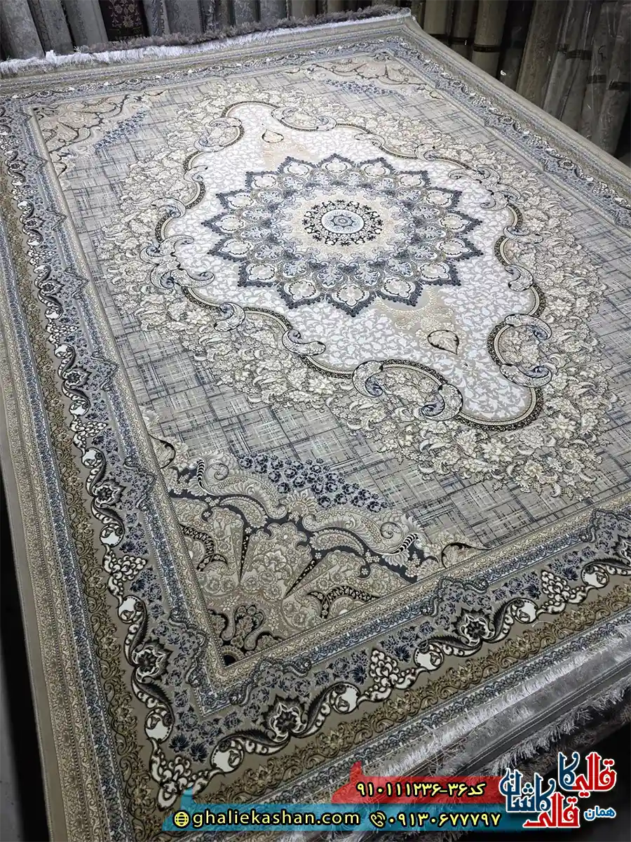 فرش طلاکوب 1200 شانه طرح ویولت رنگ نسکافه ای قهوه ای گل برجسته کاشان اصلی فرش طلاکوب 1200 شانه طرح ویولت رنگ نسکافه ای قهوه ای گل برجسته کاشان اصلی