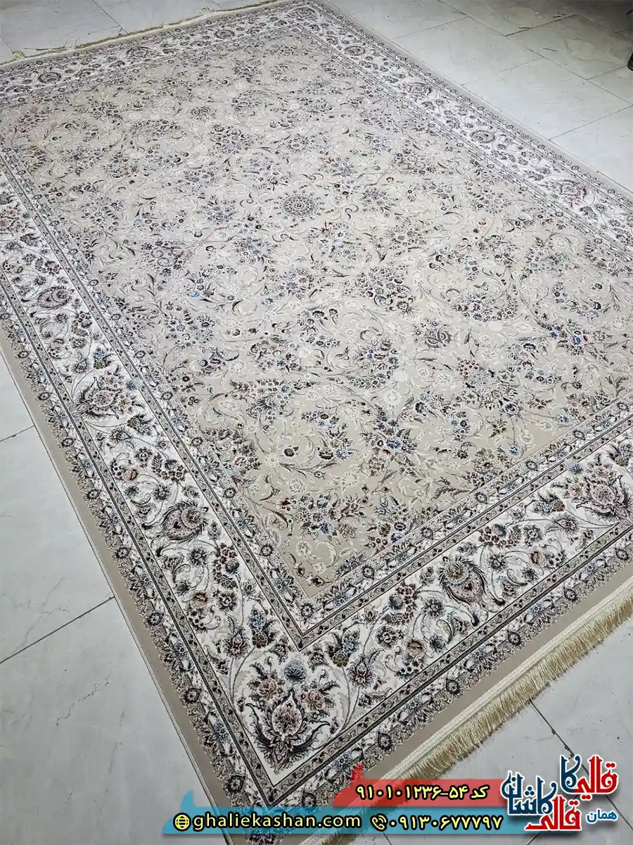 فرش کلاسیک 1200 شانه طرح افشان نارسیس رنگ نسکافه ای بژ کاشان اصلی فرش کلاسیک 1200 شانه طرح افشان نارسیس رنگ نسکافه ای بژ کاشان اصلی